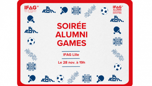 IFAG LILLE - Soirée Alumni Games, la récré des grands !